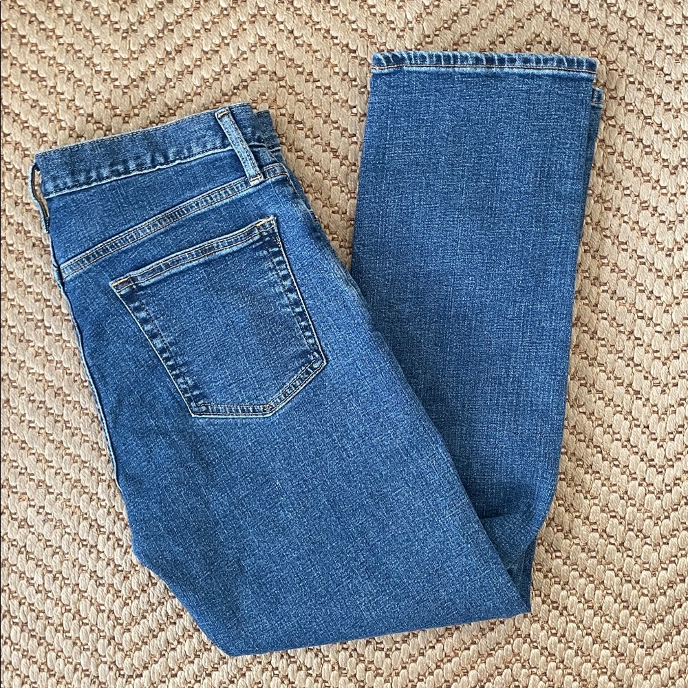 GAP - Classic Straight Legged Denim Jeans - Navy - 31x30